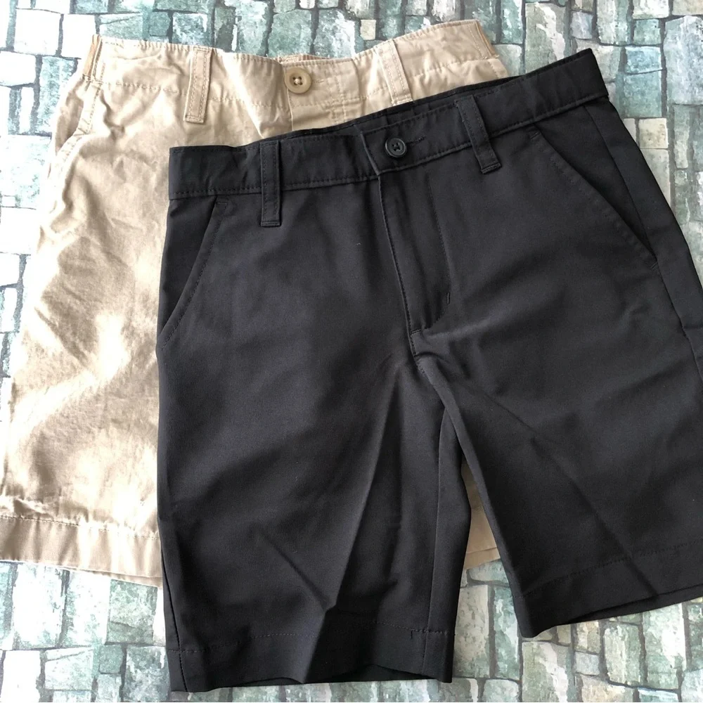 Boys Uniform Shorts Lot of 2 Sz 6